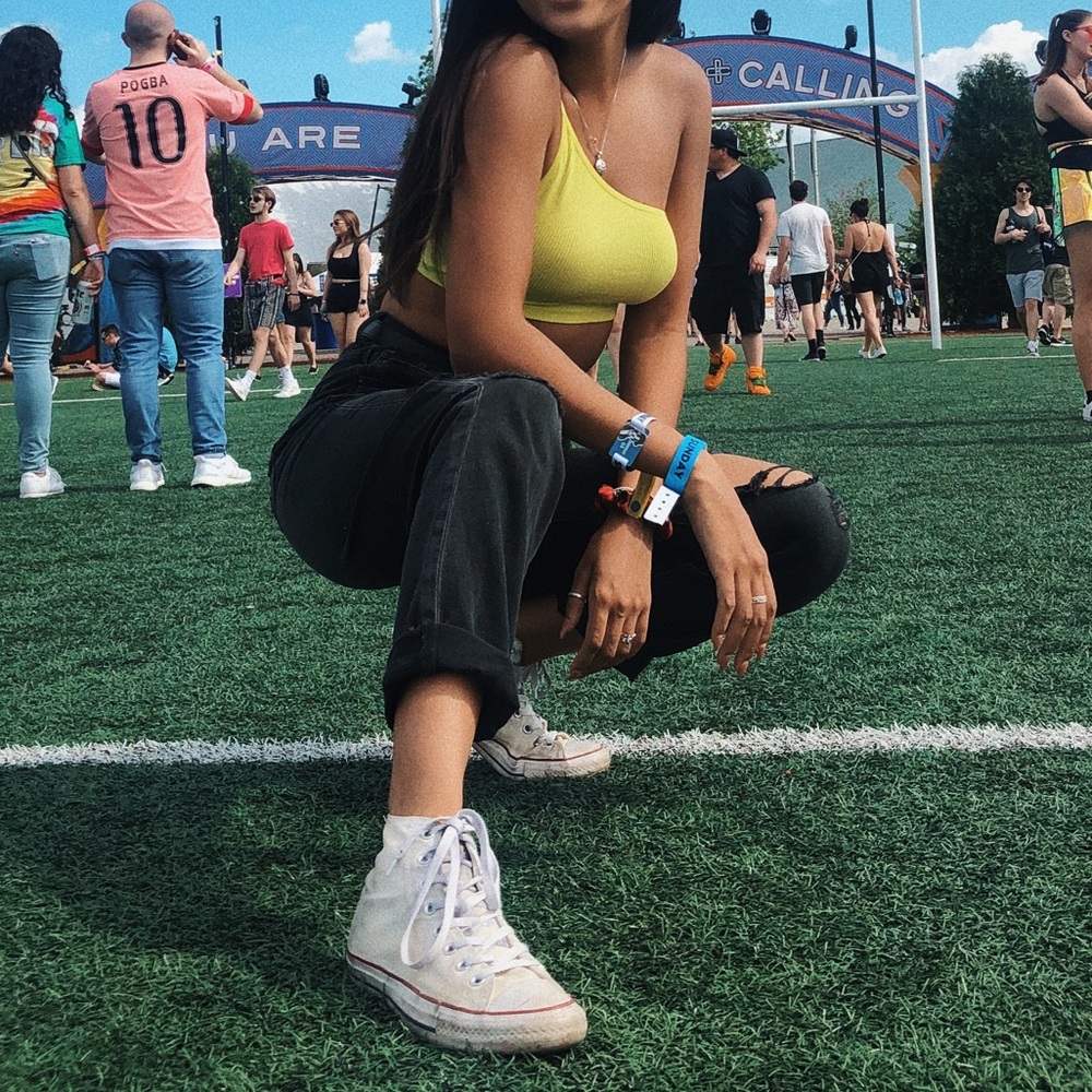Urban Neon Asymmetrical Bralette